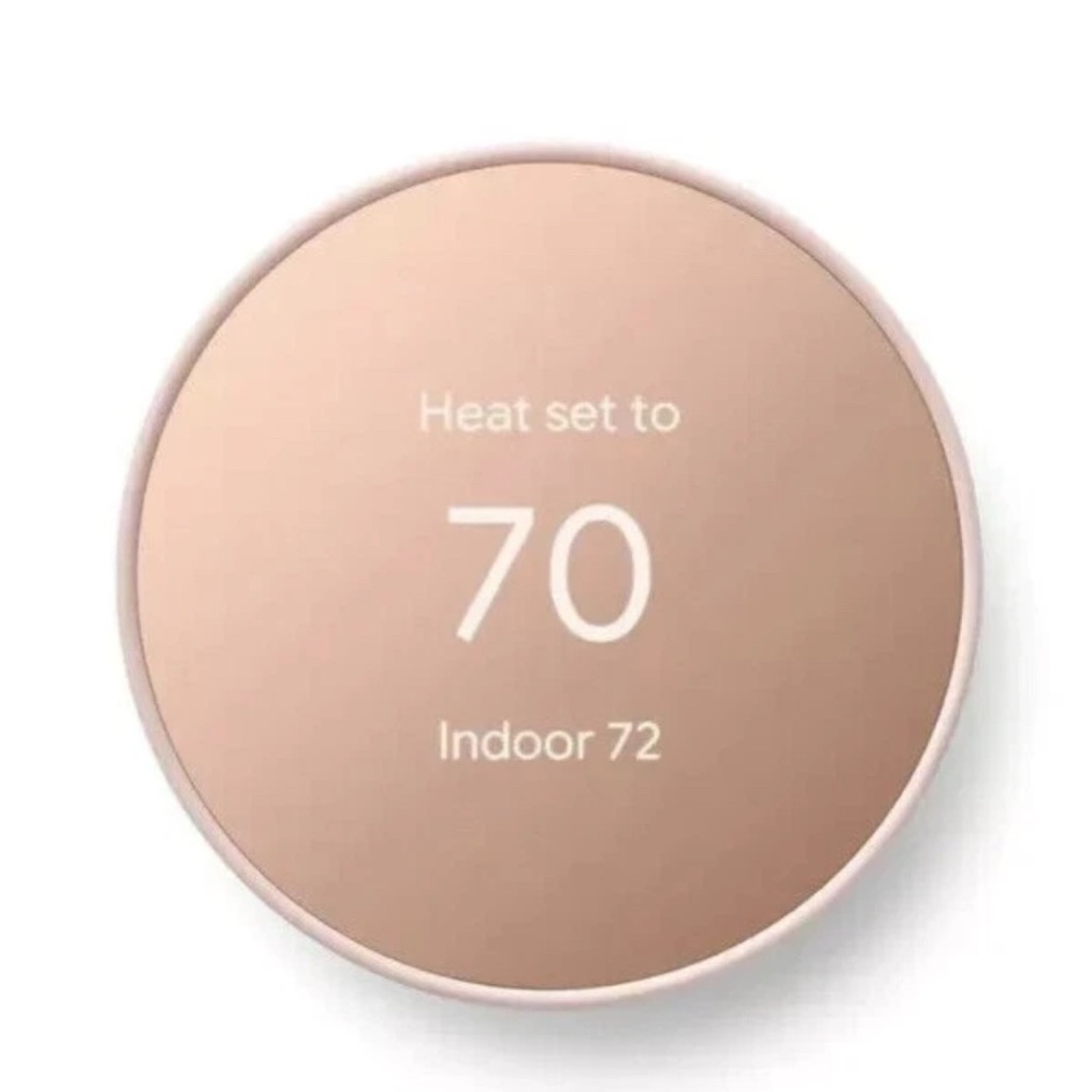 Google Nest Smart Thermostat Programmable WiFi Sand Energy Saving Thermostat